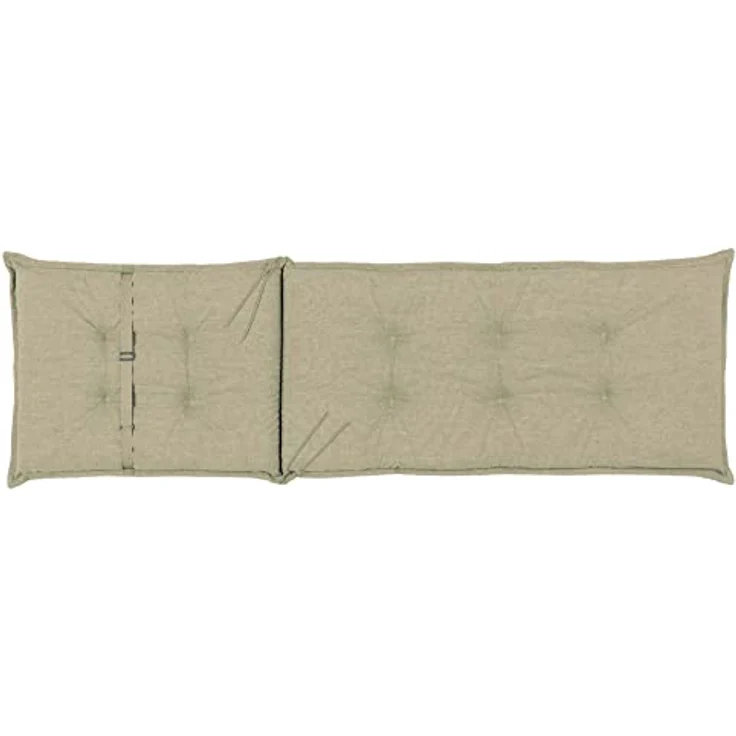 sunnypillow Liegenauflage für Gartenliege, Polyester creme, 190 x 60 x 9 cm – Bild 7
