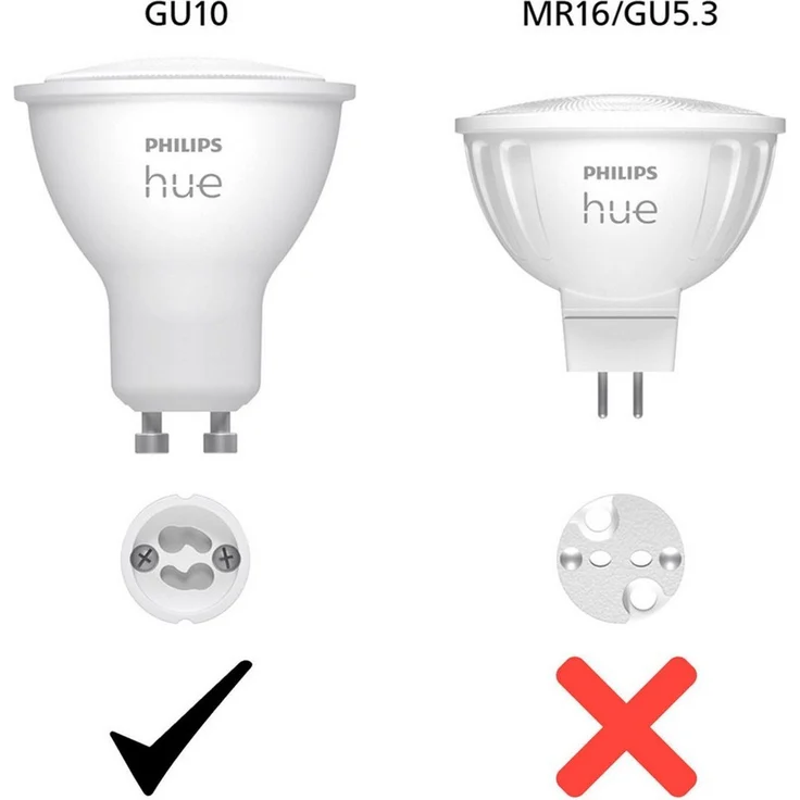 Philips Hue White Ambiance GU10 Doppelpack 2x350lm. – Bild 4