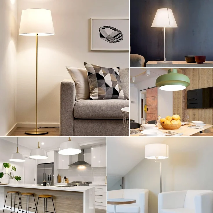 LVWIT LED Lampe E14, 470 lm, 6500K Kaltweiß, ersetzt 40 Watt, 4.9W LED Leuchtmittel in Kerzenform C37, matt (6er Pack) – Bild 4