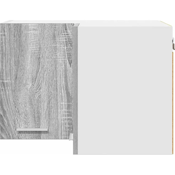 vidaXL Hängeschrank Grau Sonoma und Weiß 57 x 57 x 40 cm Holzwerkstoff 884191 – Bild 6