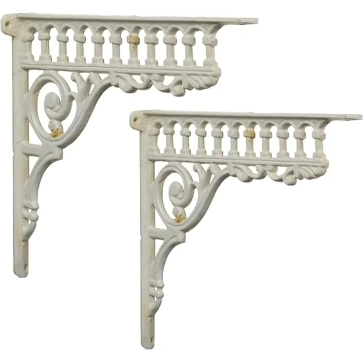 Moritz Wandregalhalter 2er Set Regalwinkel 23 x 27,5 cm Regalträger, Regalträger Regalwinkel Regalhalterung Wandregal Regal Kommode – Bild 1