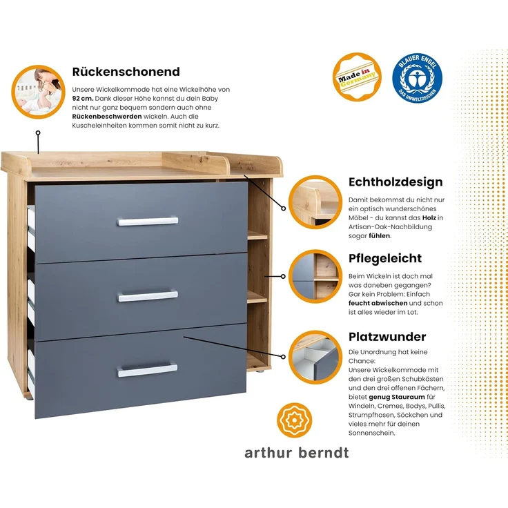 Wickelkommode ALESSIA – Bild 4