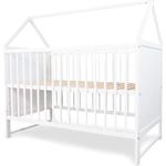 Babybett CHARLIE 60x120 cm weiß