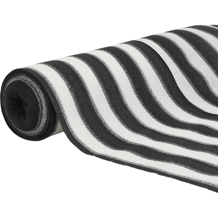 vidaXL Zaunblende Anthrazit und Weiß 1,8x50 m HDPE 75 g/m² 4003664 – Bild 2
