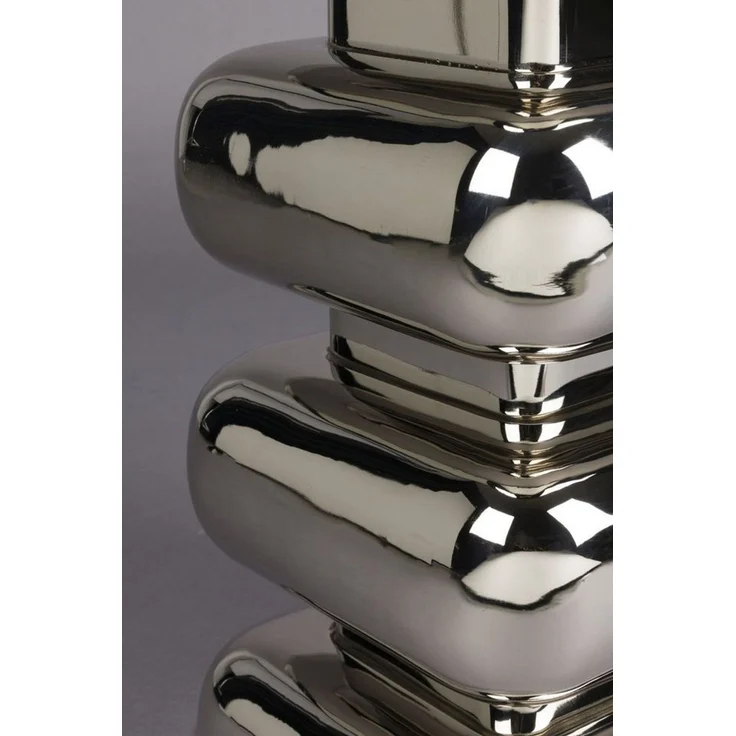 Dutchbone Beistelltisch Retro Hocker Couchtisch Stubby 70's Metall – Bild 3