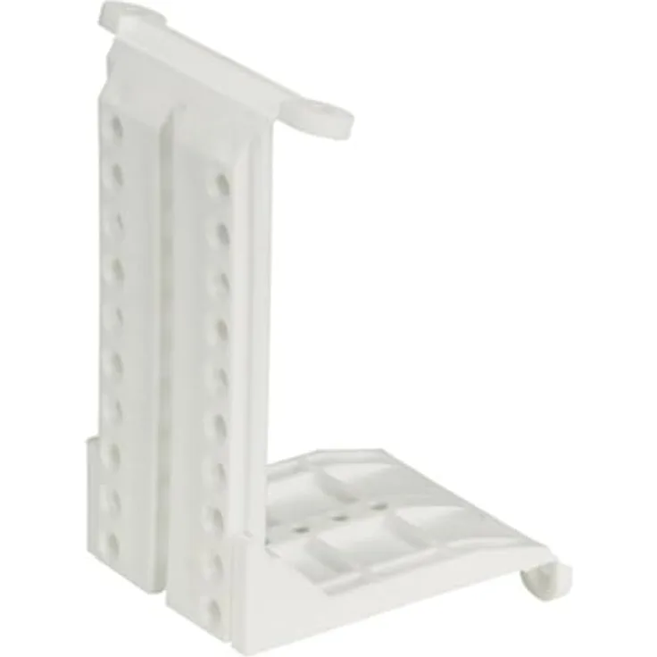 Hettich Hut- und Mantelhaken 12,5 x 7,7 x 7,5 cm Aluminium-Optik - 1 Stück