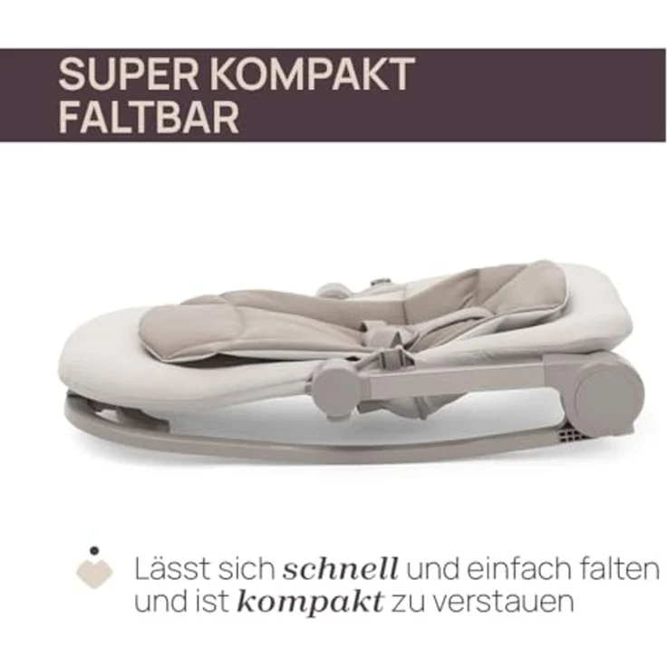 Chicco Wippe Magia 2-in-1: Babywippe und erster Sitz bis 18 kg, Spielbügel mit Holzelementen, Mini-Sitzverkleinerer inklusive, Schaukel- oder feste Position und verstellbare Rückenlehne – Bild 4