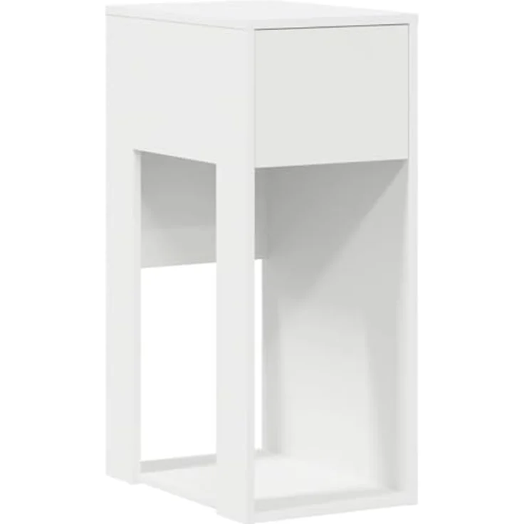 vidaXL Computerschrank mit Schublade Weiß 30x44x74 cm 858731 – Bild 2