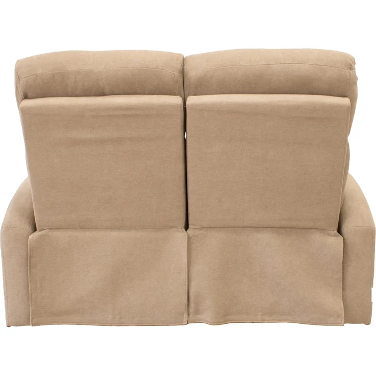 GARDENIA Elektrisches Sofa mit Verstellbarer Rückenlehne, Basis: Metall, Taupe, 130 x 77 x 104 cm – Bild 4