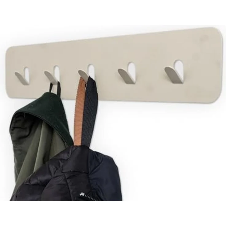 Garderobenleiste >Tilly< in cremweiß, Metall - 50x10x3cm (BxHxT) – Bild 6
