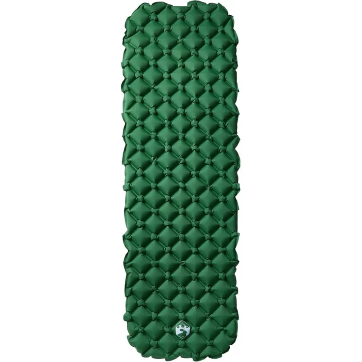 vidaXL Aufblasbare Isomatte Grün 190x58x6 cm 4007116 – Bild 2