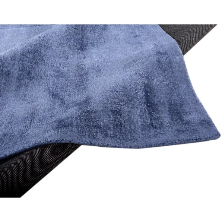 TOM TAILOR HOME Teppich Shine uni, rechteckig, Höhe: 8 mm, Handweb Teppich, 100% Viskose, handgewebt, mit elegantem Schimmer – Bild 3