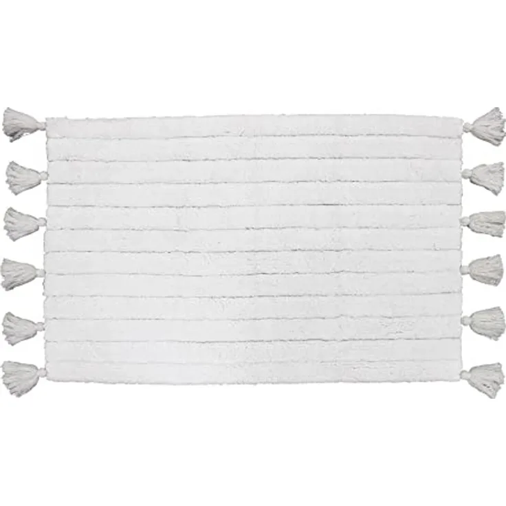 Douceur d'intérieur Badematte, Höhe 2.5 mm, für Badezimmer geeignet, angenehme Trittkomfort, Badematte