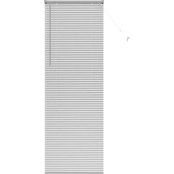 vidaXL Venezianische Jalousien Silber 220 x 75 cm Aluminium 42005942 – Bild 2