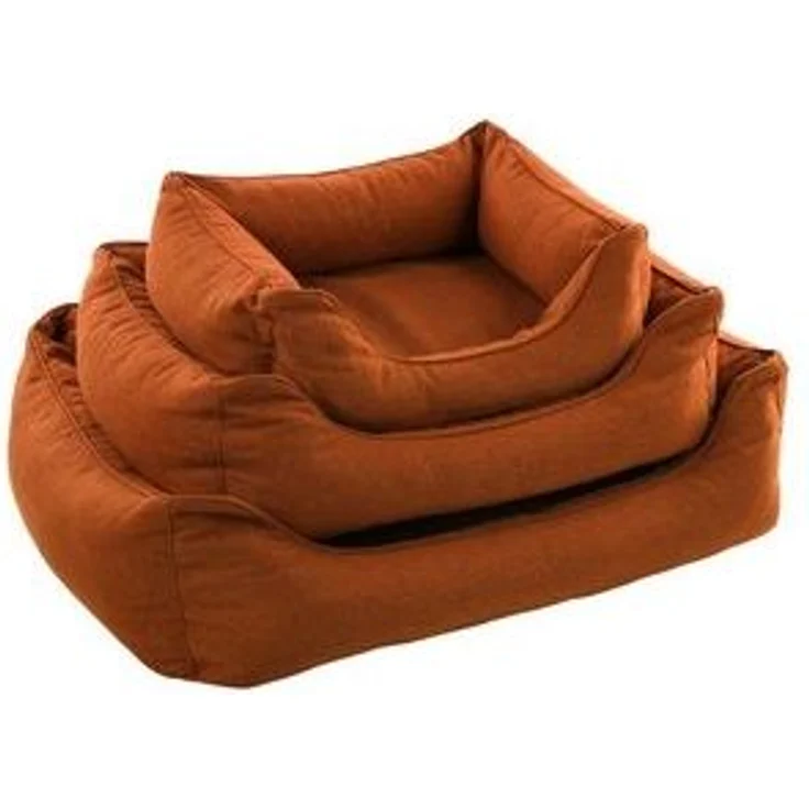 Flamingo Tierbett Hundebett Ziva rechteckig terrakotta – Bild 5