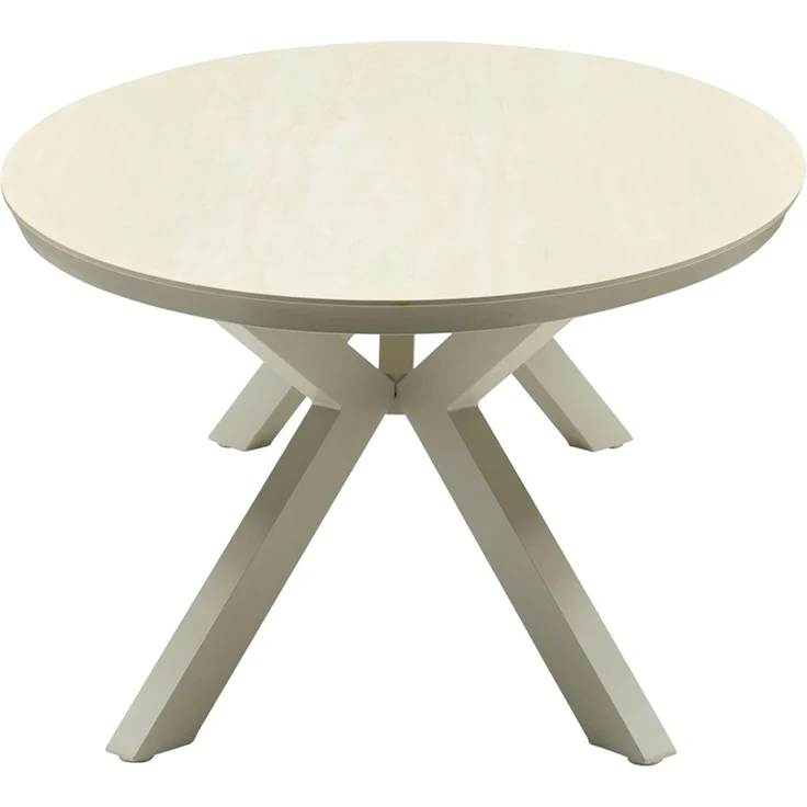 Gartentisch Malte Esstisch Terrassentisch 220 x 120 x 69 cm Aluminium/sintered stone Taupe – Bild 3