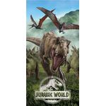 Jurassic World Baumwolle Strandtuch Frottee Badetuch mit Premium Druck, 70x140 cm