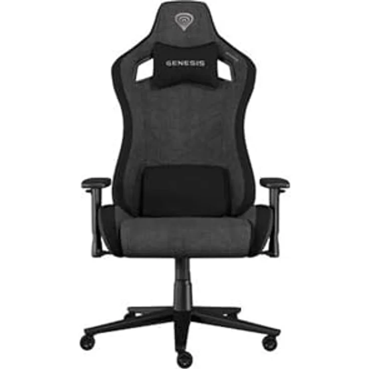 GENESIS NITRO 660 PC-Gamingstuhl 150 kg Gepolsterter Sitz 160 cm 195 cm Schwarz – Bild 1