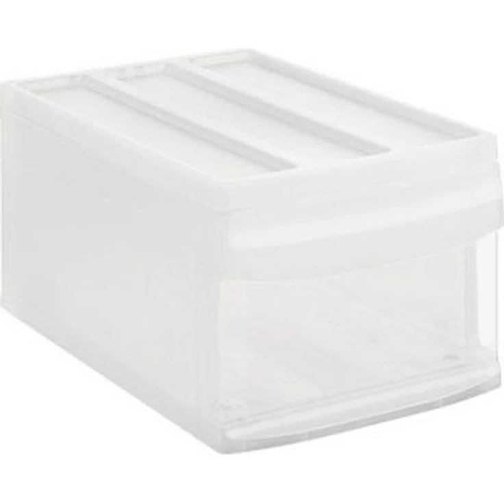 ROTHO Schubladenbox Stapelbare Schublade 10l mit Gummifüsschen – Bild 4