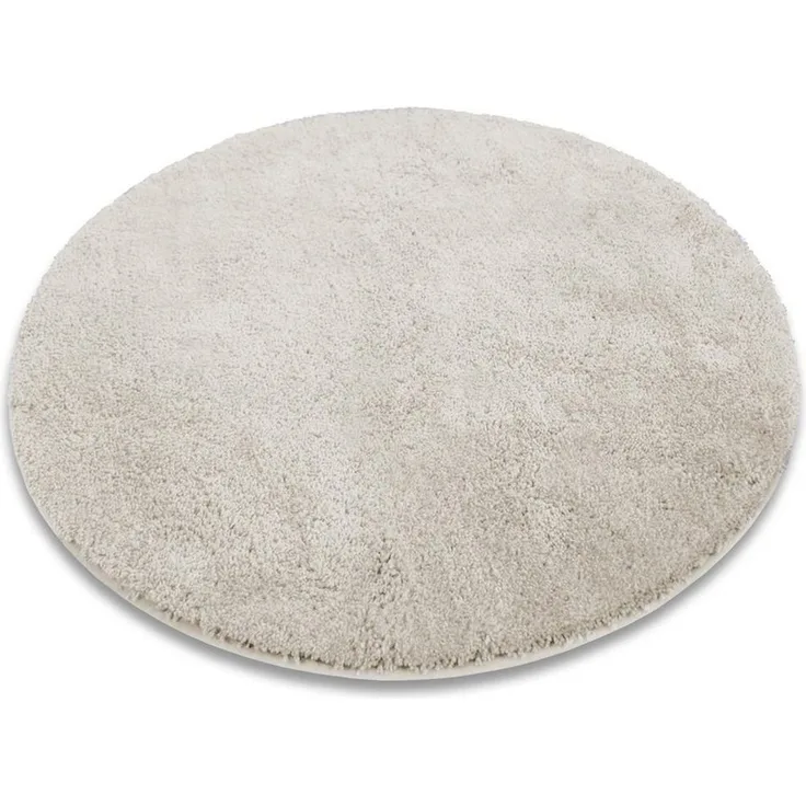 Karat Badematte Karat Hazy Rund, Viele Farben & Größen, Polyester, rutschfeste Latexbeschichtung, waschmaschinenfest, Polyester, extra weicher Flor