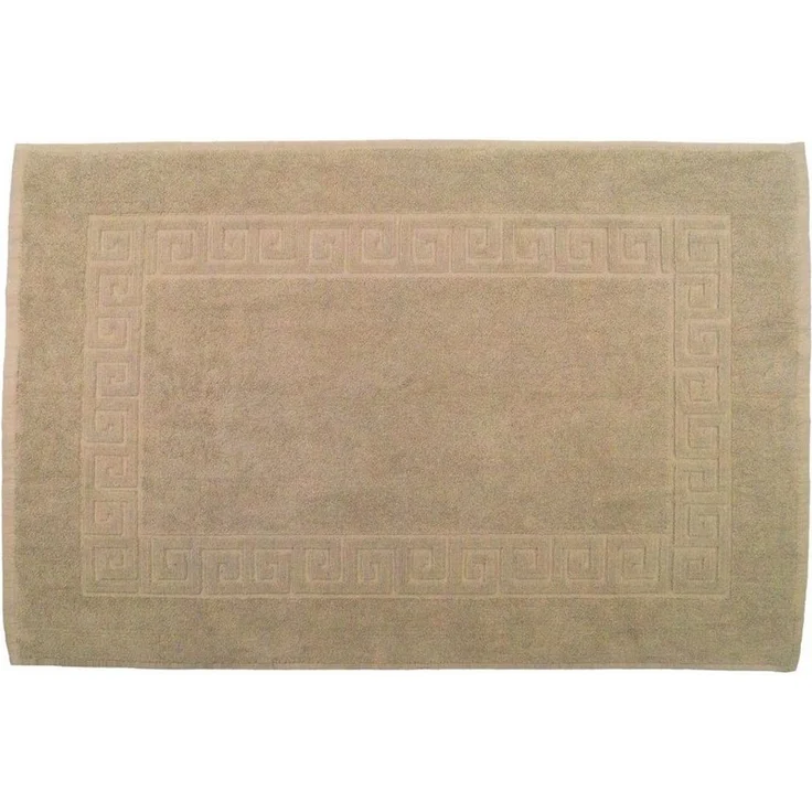 Julie Julsen Badematte 1-Badematte-Sand-50 x 40 cm, Baumwolle, Spiral – Bild 1