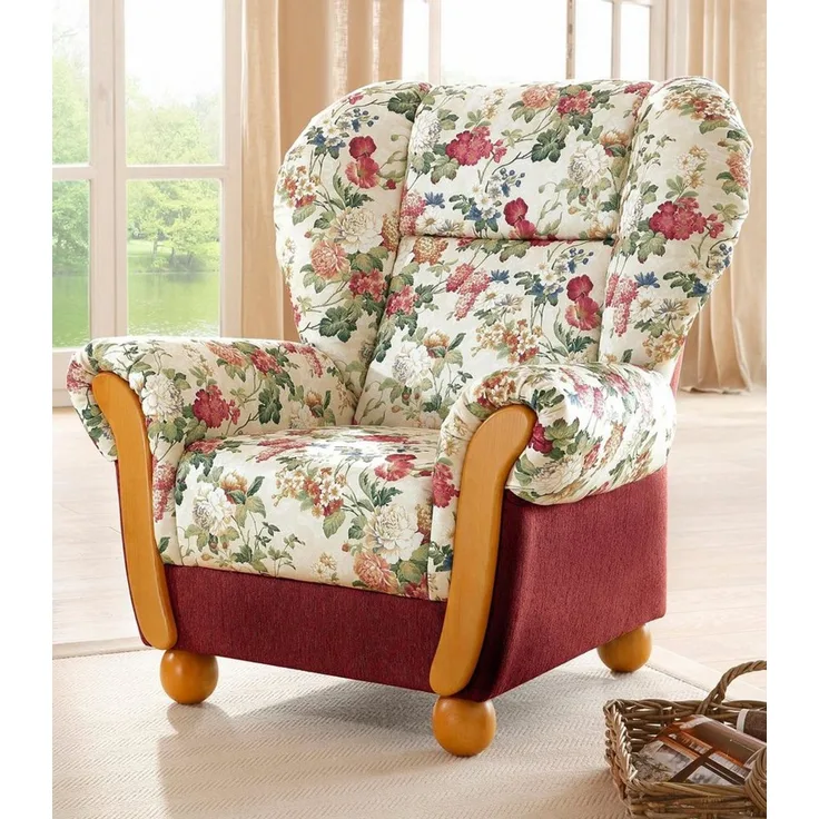 Home affaire Sessel Milano, Ohrensessel, Hochlehnsessel