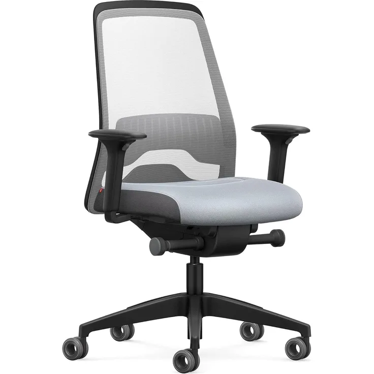 Interstuhl Bürostuhl EVERY ACTIVE Edition – ergonomischer Schreibtisch- und Gaming-Stuhl – Lordosenstütze für gesünderes Sitzen – vereint gesundes und aktives Sitzen