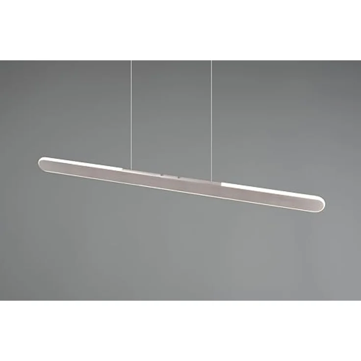 Trio Helios LED Pendelleuchte, 28W, gebürstetes Aluminium, dimmbar, CCT einstellbare Lichtfarbe, Touch-Bedienung, 3300 lm – Bild 5