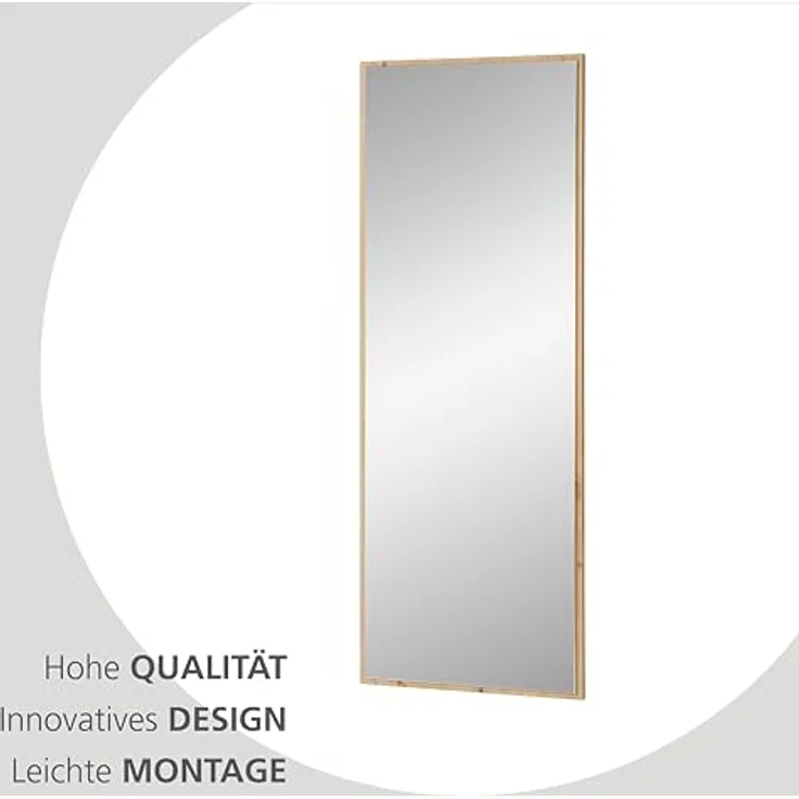 Innostyle Garderobenspiegel in Spiegel / Artisan Eiche Dekor - 44x117x2cm (BxHxT) – Bild 4