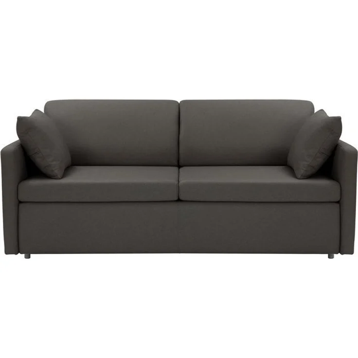ATLANTIC home collection Schlafsofa Robin, mit Matratze und Zierkissen, Dauerschläfer – Bild 4
