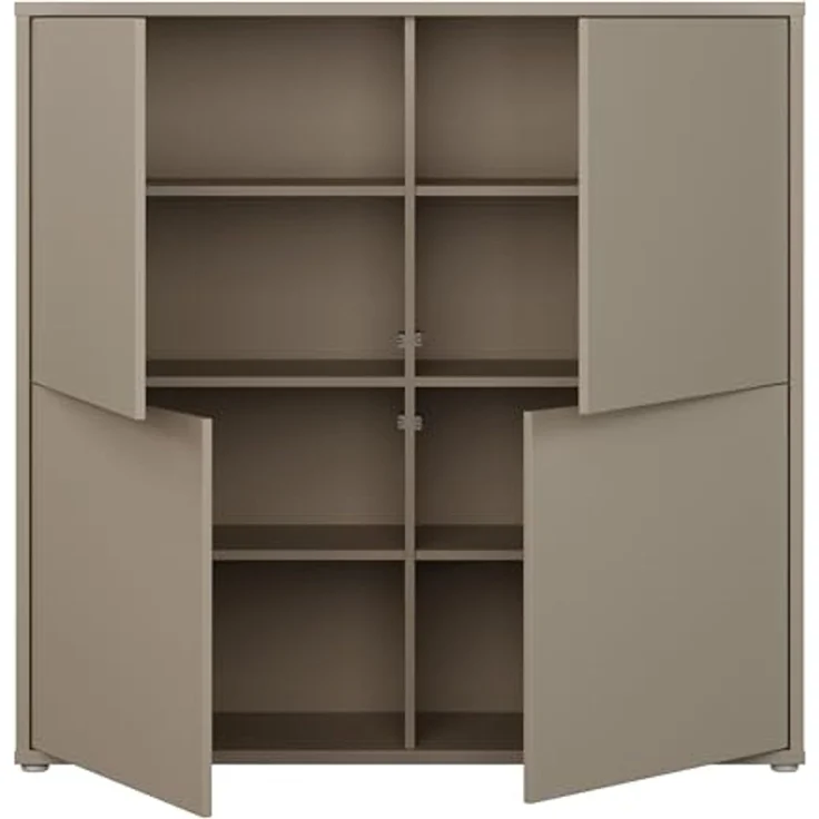 FORTE Highboard, Grifflos,Push to open, Stauraum – Bild 4