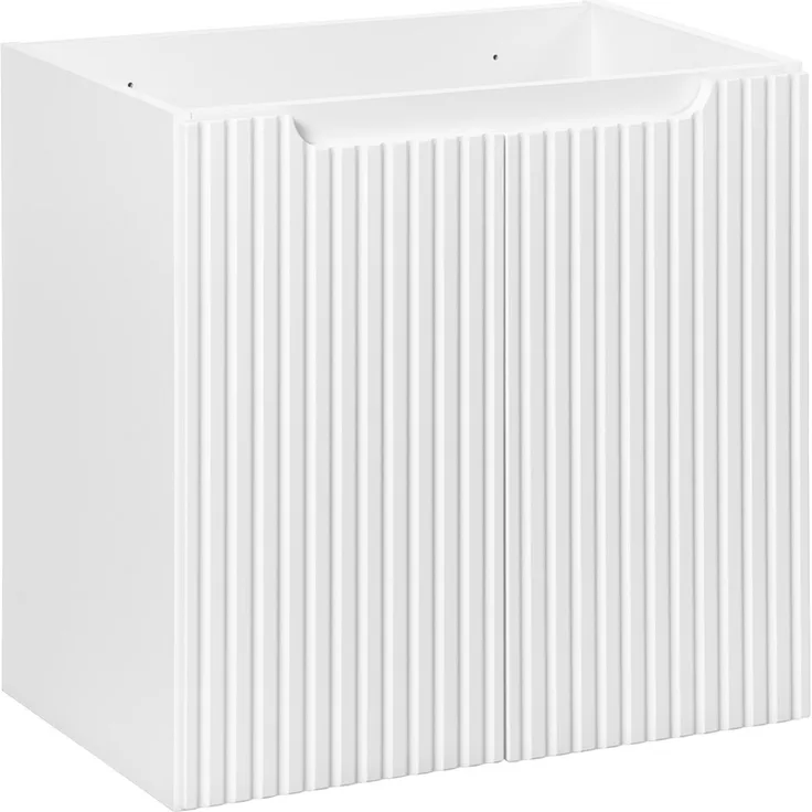 Waschtischunterschrank 60 cm, weiß, NEWPORT-56-WHITE