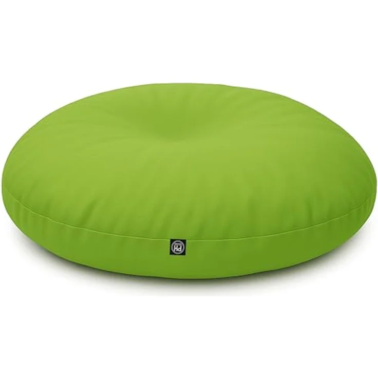 PATCH HOME 2-in-1 Sitzsack Sessel - Gaming Bean Bag mit Reißverschluss - Bereits befüllt, Ergonomisch & Robust für Kinder & Erwachsene - Indoor & Outdoor, Wetterfest (Kiwigrün, 155cm) – Bild 8