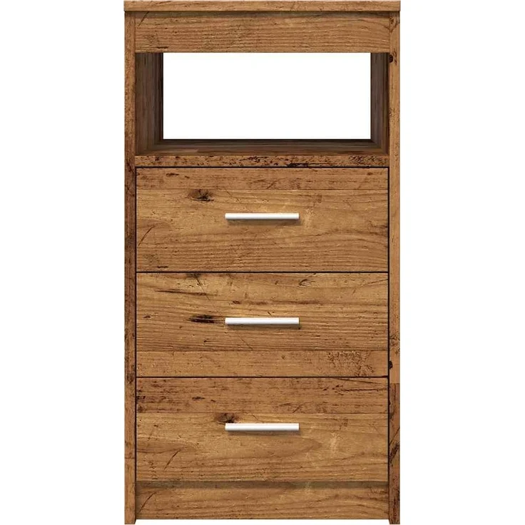 vidaXL Schubladenschrank Altholz-Optik 40x50x76 cm Holzwerkstoff 856004 – Bild 4