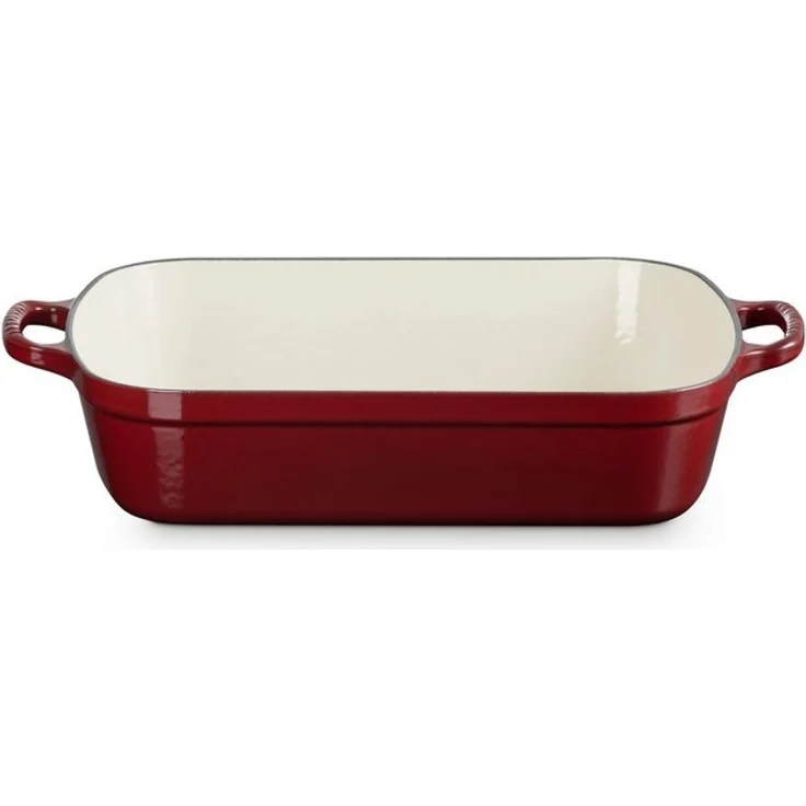 LE CREUSET Bräter Bratreine Signature garnet 40,2cm, Emailliertes Gusseisen – Bild 4