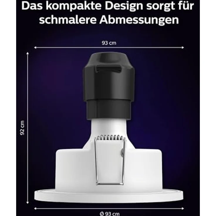Philips Hue White&Col. Amb. Xamento Einbauspot silber 1x4.2W – Bild 6