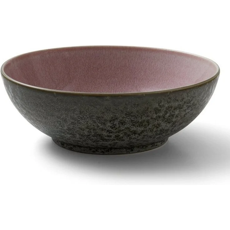Bitz Salatschüssel grau / rosa 30 cm – Bild 3