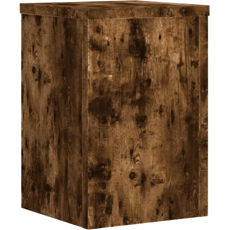 vidaXL Pflanzenständer 2 Stk. Räuchereiche 20x20x30 cm Holzwerkstoff 852901 – Bild 3