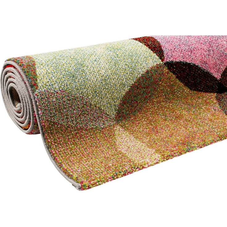 Esprit Teppich Modernina ESP-3378, rechteckig, Höhe: 13 mm, weicher Kurzflor in modernem Design, Wohnzimmer, Schlafzimmer, bunt – Bild 3