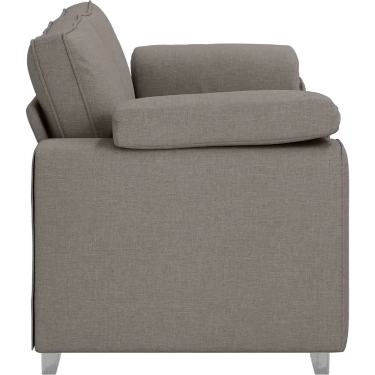 vidaXL Zweisitzer-Sofa Taupe 180 cm Stoff 4105233 – Bild 6