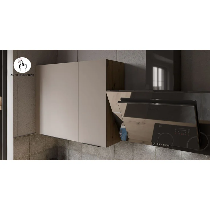 Winkelküche ARIA K-AR ECKE 2 - 250 x 270 cm Anti Fingerprint Küchenzeile Küchenblock Singleküche Einbauküche Küche Eckküche – Bild 6
