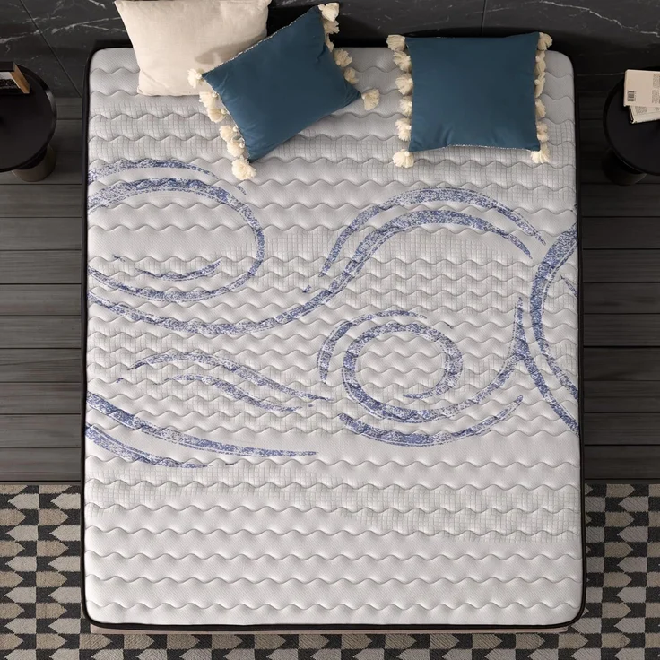 naturalex | Perfectsleep | Matratze 180x200 cm | Memory und Blue Latex-Technologie Extra Komfort HR | Perfekter Halt mit Atmungsaktivem Schaumstoff | Ergonomisch Entspannend und Hypoallergen – Bild 4