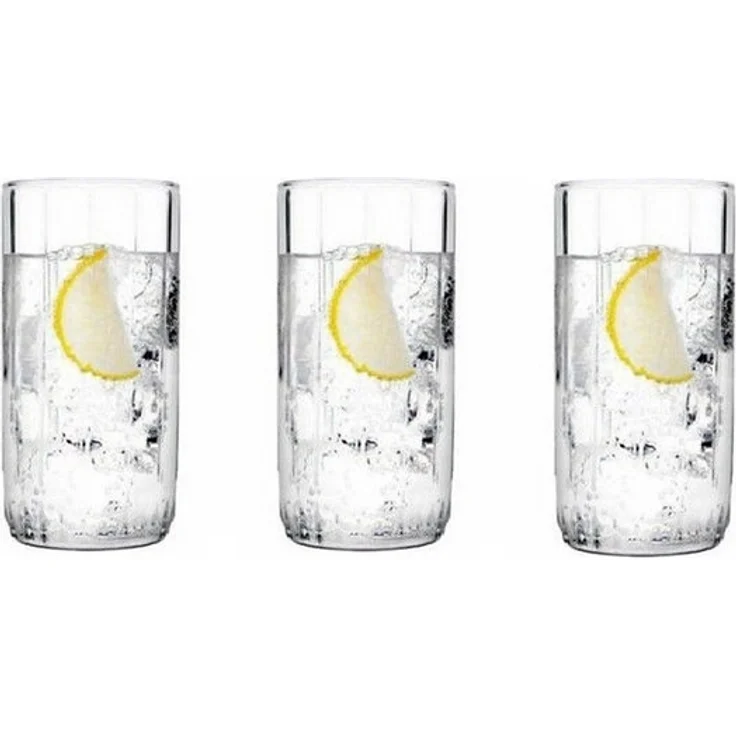 Pasabahce 420695 Nova Trinkglas Su Bardagi 3-teilig 360ML Trinkgläser Cocktailgläser Saftglas – Bild 4