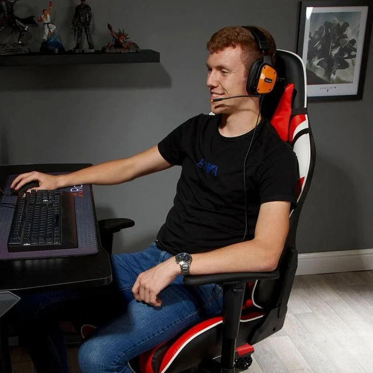 X Rocker Gaming-Stuhl Agility eSports Gaming Bürodrehstuhl – Bild 2