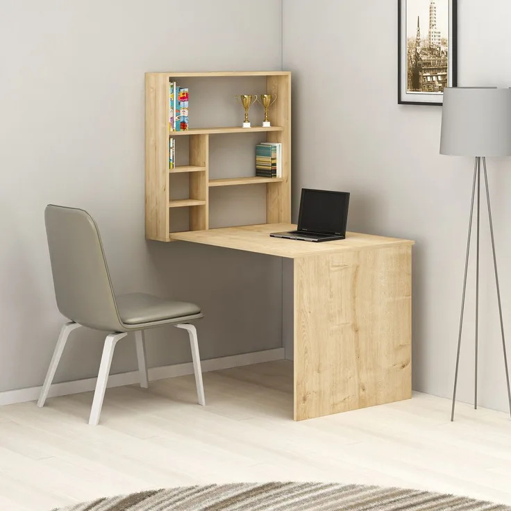 Skye Decor 'Sedir - Oak' Schreibtisch, Eiche, 59 x 74 x 90 cm