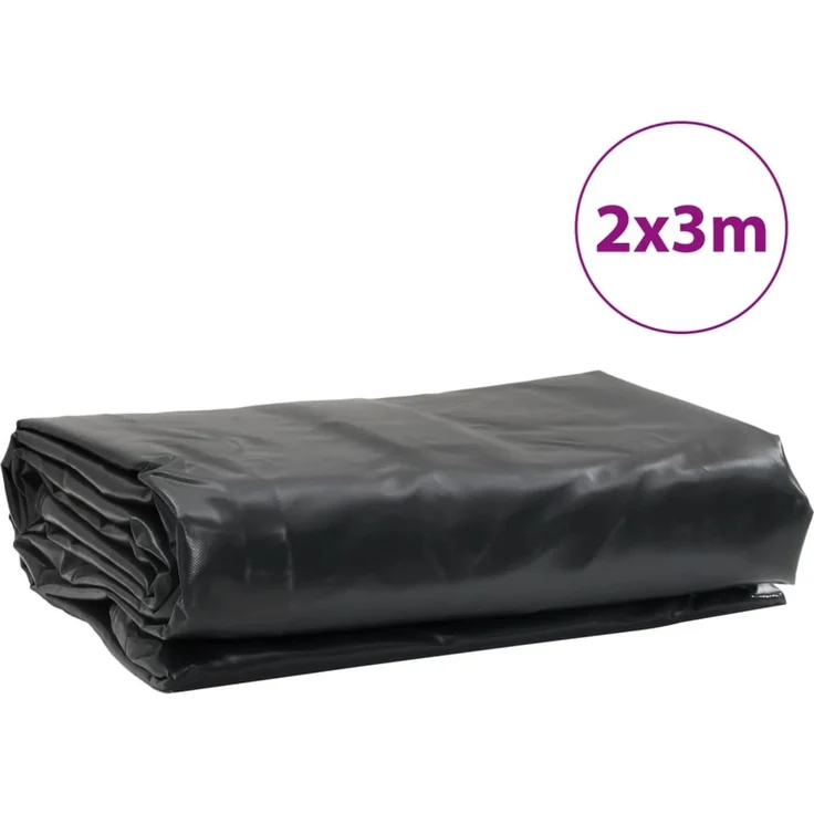 vidaXL Abdeckplane Anthrazit 2x3 m 650 g/m² 156082 – Bild 9