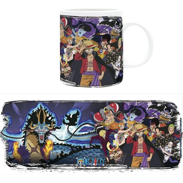ABYstyle Tasse ONE PIECE - Tasse - 320 ml - Wano Raid - subli – Bild 6