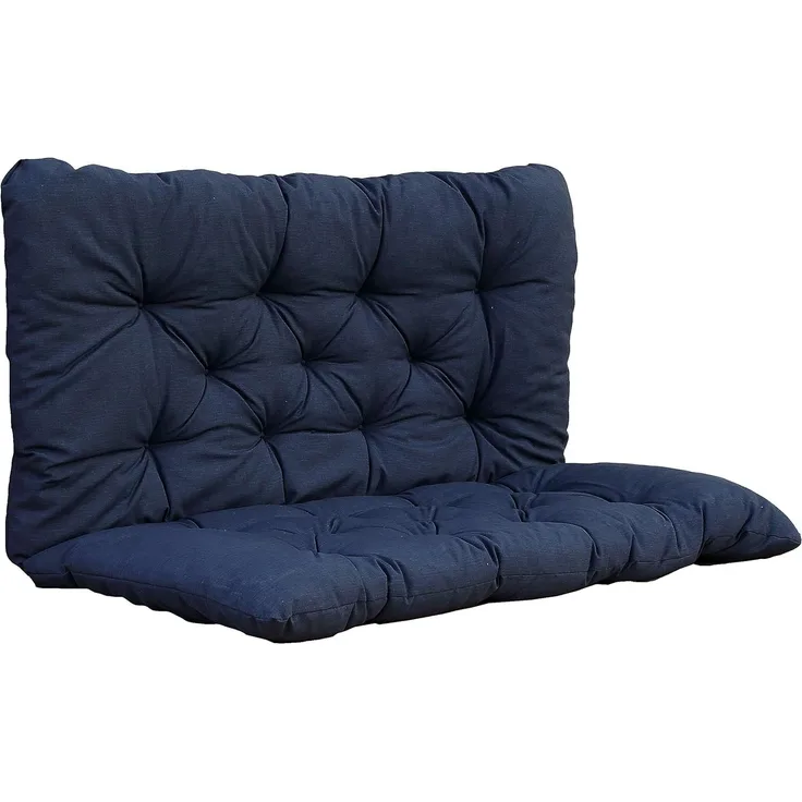 Ambientehome Auflage Bankkissen Bankauflage Polsterkissen 100 x 98 x 8 cm dunkelgrau