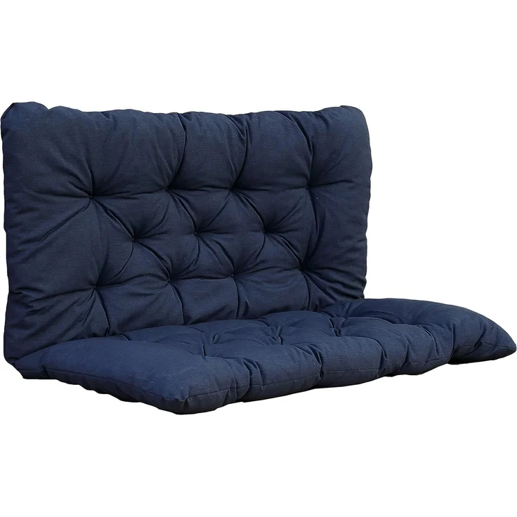 Ambientehome Auflage Bankkissen Bankauflage Polsterkissen 100 x 98 x 8 cm dunkelgrau