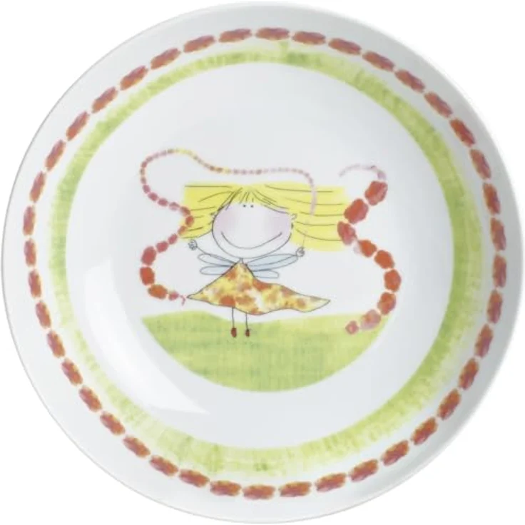 KAHLA Suppenschale Kids, tiefer Teller 18 cm, Porzellan, (1-tlg), spülmaschinenfest, mikrowellenfest, stapelbar, Made in Germany – Bild 2